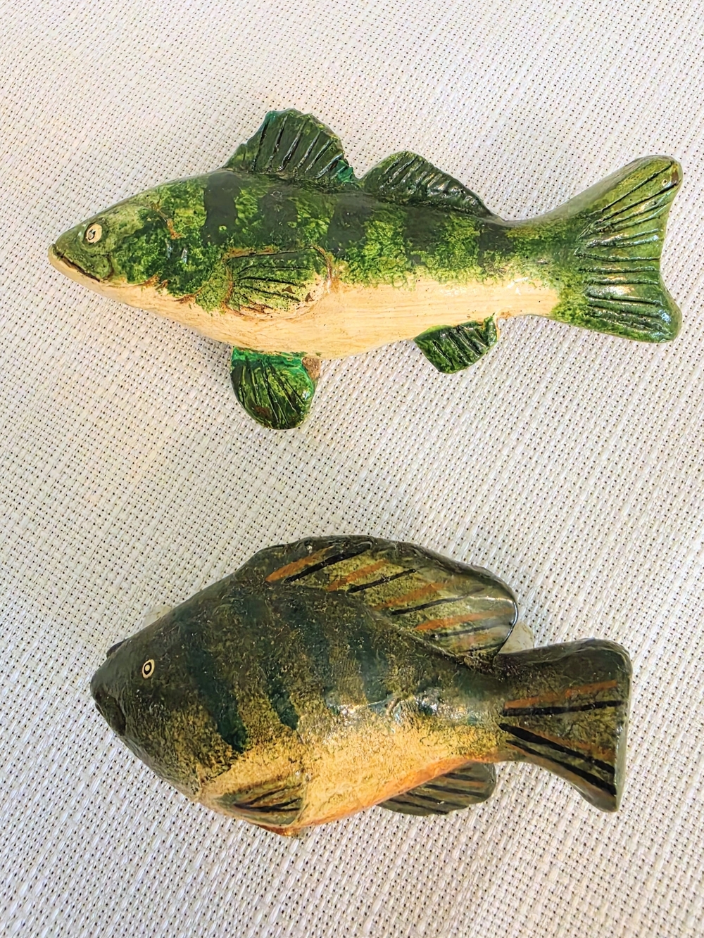 Fish Handle Drawer Pulls Trout Crappie Cabinet Lodge Cabin Hunting Fishing